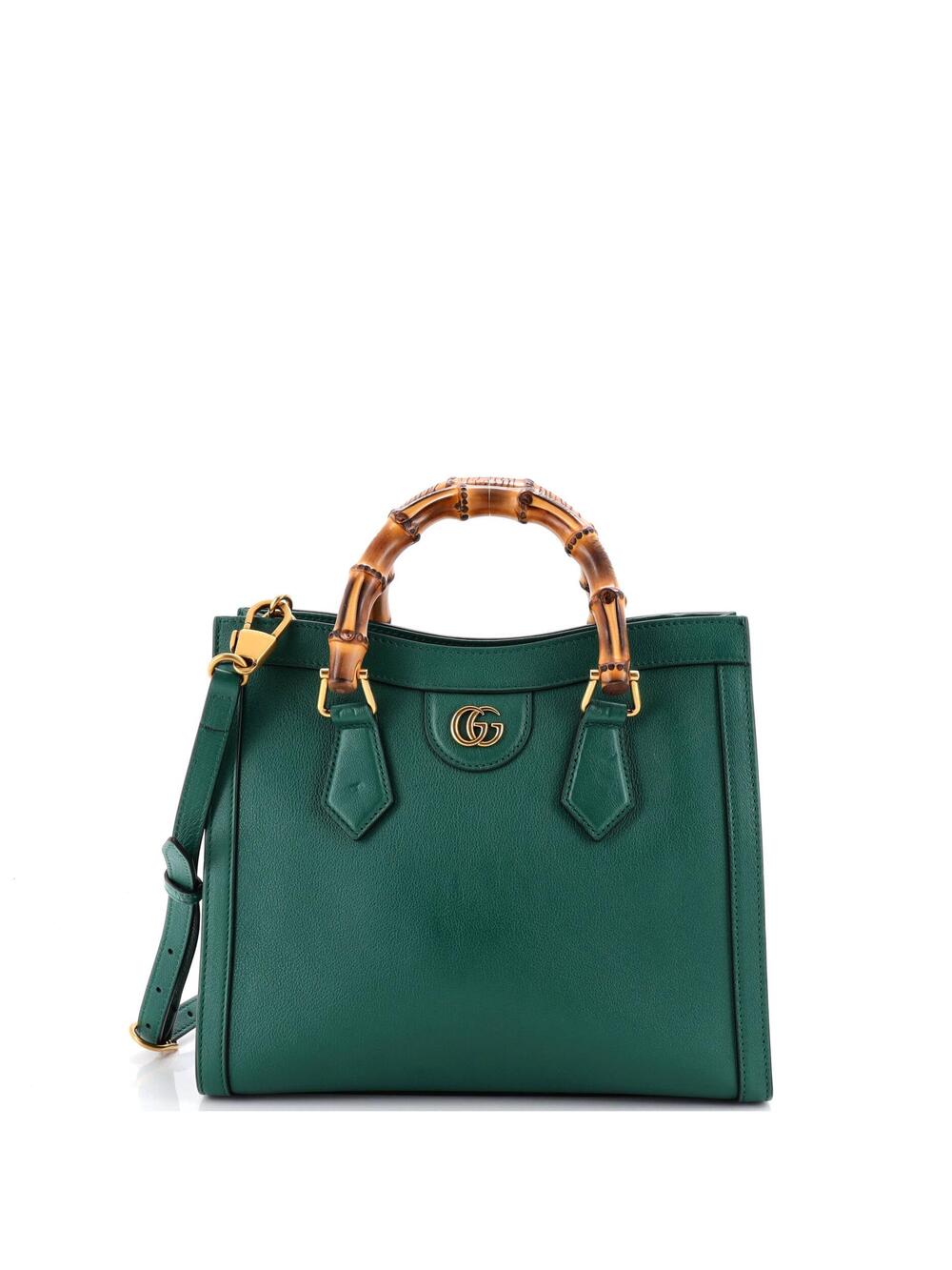 Gucci Diana Nm Bamboo Handle Tote #356511G23B